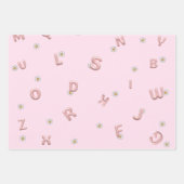 ABC Kindergarten daisy Balloon Studentenschule Geschenkpapier Set (Vorderseite 3)