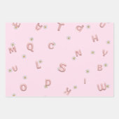 ABC Kindergarten daisy Balloon Studentenschule Geschenkpapier Set (Vorderseite)