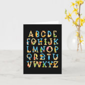 Abc Kindergarten Lehrer Summer Beach End of Schoo Karte (Gelbe Blume)