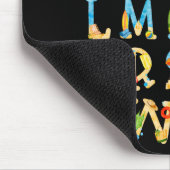 Abc Kindergarten Lehrer Summer Beach End of Schoo Mousepad (Ecke)