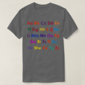 ABC Learning Alphabet T-Shirt (Design vorne)