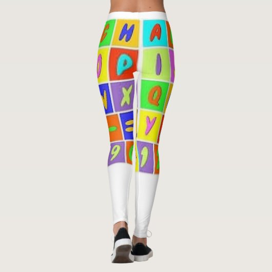 ABC-Leggings Leggings (Rückseite)