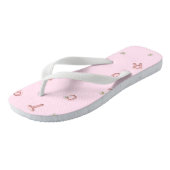 ABC Letter Blume Ballon Student Zurück zur Schule Badesandalen (Schrägansicht)