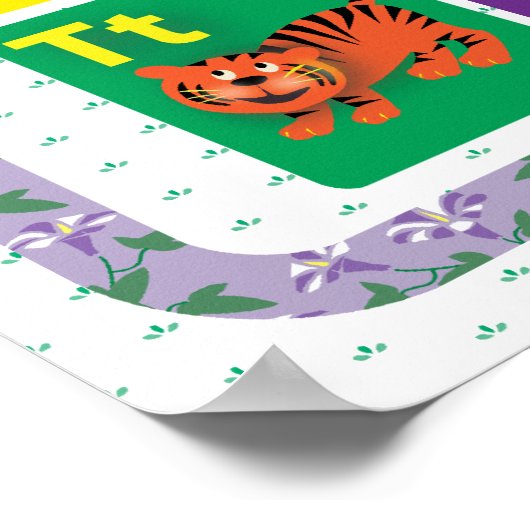 ABC: Meine Tierbewohner Poster (Ecke)