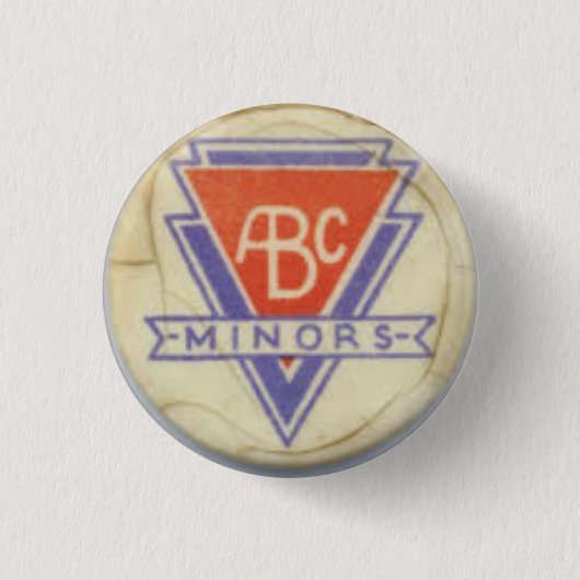 ABC Minors Abzeichen - weiß - 3 Button (Vorderseite)