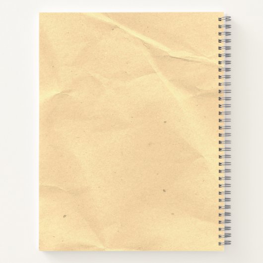 ABC Paper Alphabet Letters Practice Notebook Notizblock (Rückseite)