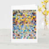 ABC, Paul Klee Karte (Gelbe Blume)