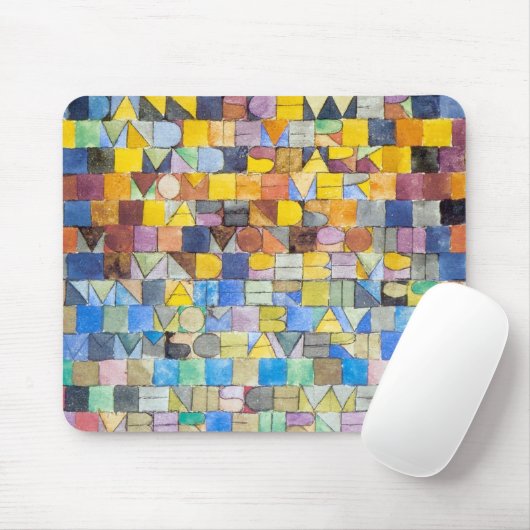 ABC, Paul Klee Mousepad (Mit Mouse)