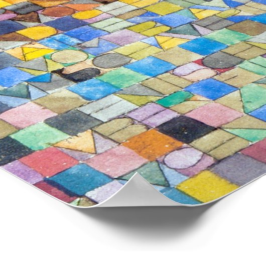 ABC, Paul Klee Poster (Ecke)