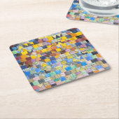 ABC, Paul Klee Rechteckiger Pappuntersetzer (angewinkelt)