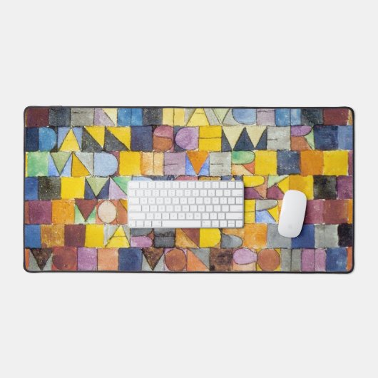 ABC, Paul Klee Schreibtischunterlage (Tastatur & Maus)