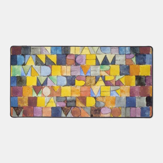 ABC, Paul Klee Schreibtischunterlage (Vorderseite)