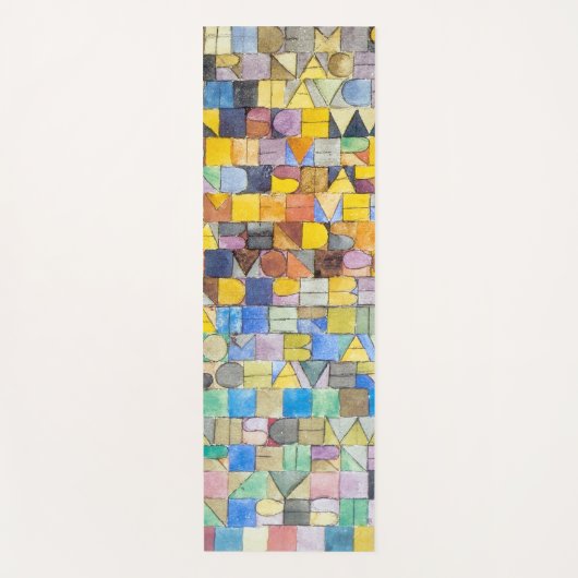 ABC, Paul Klee Yogamatte (Vorderseite)