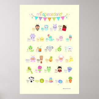 ABC Poster - Mi abecedario