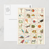 ABC POSTKARTE (Vorne/Hinten)