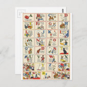 ABC POSTKARTE (Vorne/Hinten)