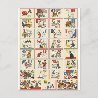 ABC POSTKARTE