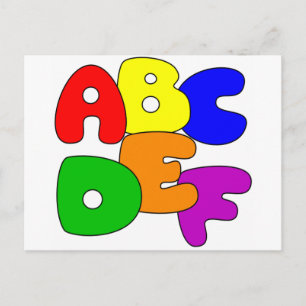 ABC POSTKARTE
