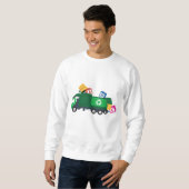 ABC Recycelnd Müllwagen Sweatshirt (Vorne ganz)
