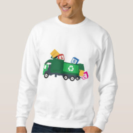 ABC Recycelnd Müllwagen Sweatshirt