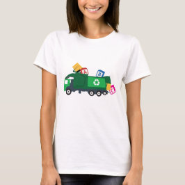 ABC Recycelnd Müllwagen T-Shirt