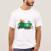 ABC Recycelnd Müllwagen T-Shirt (Vorderseite)