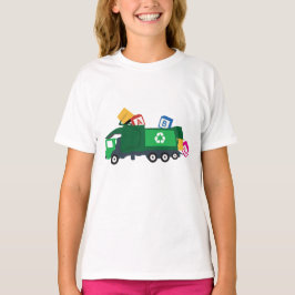 ABC Recycelnd Müllwagen T-Shirt