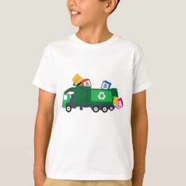 ABC Recycelnd Müllwagen T-Shirt