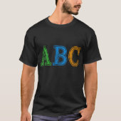ABC Retro T-Shirt (Vorderseite)
