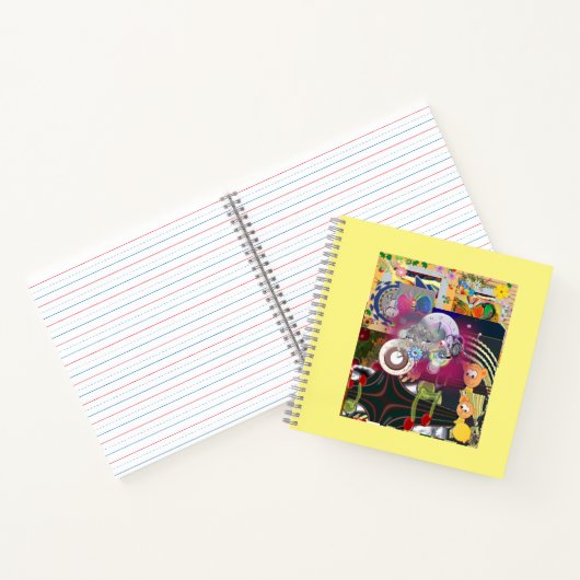 ABC-Schreibtisch-Musikmaus Notizblock (Innenseite)