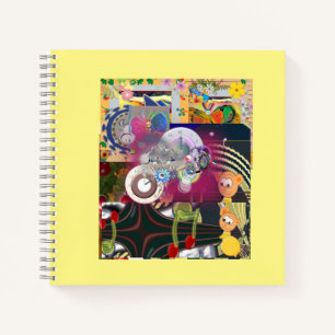 ABC-Schreibtisch-Musikmaus Notizblock