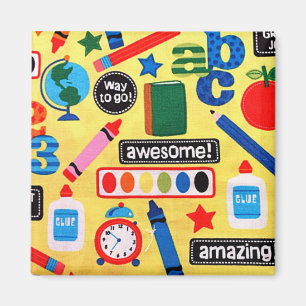 ABC-Schule fantastisch Magnet