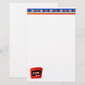 ABC-Schultage Briefpapier (Vorne/Hinten)