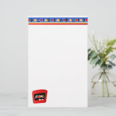 ABC-Schultage Briefpapier (Stehend Vorderseite)