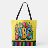 ABC SIEHE MICH AN - Siehe Rückseite Tasche (Vorderseite)