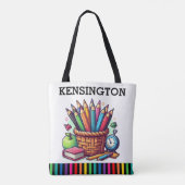 ABC SIEHE MICH AN - Siehe Rückseite Tasche (Rückseite)