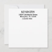 ABC SIEHE MICH AN - SIEHE ZURÜCK MITTEILUNGSKARTE (Rückseite)