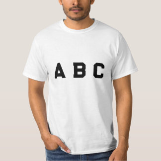 ABC-Stil T-Shirt
