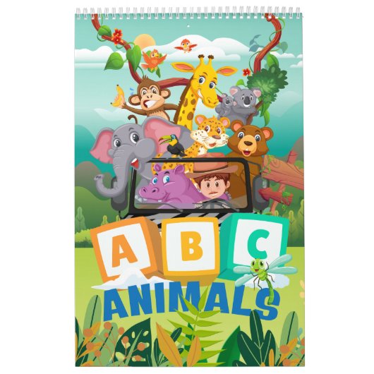 ABC Tiere Kalender (Titelbild)
