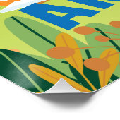 ABC Tiere Poster (Ecke)