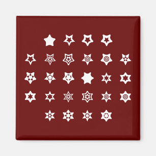 ABC to Star Symbols Cipher Code Key on Dark Magnet