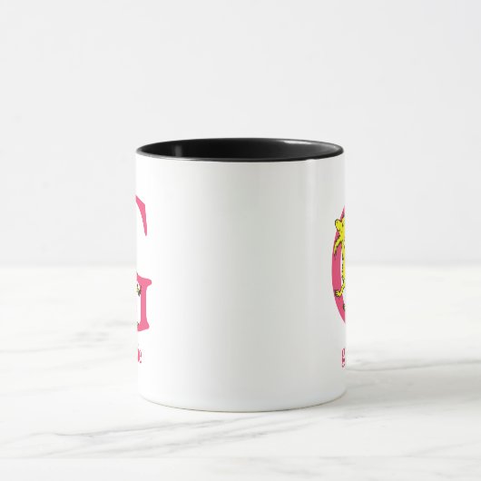 ABC von Dr. Seuss: Buchstabe G - Rosa | Name hinzu Tasse (Zentrum)