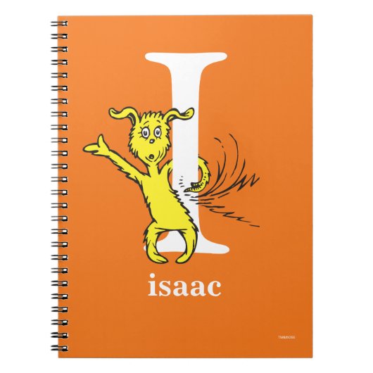 ABC von Dr. Seuss: Buchstabe I - Weiß | Name hinzu Notizblock (Vorderseite)