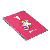 ABC von Dr. Seuss: Buchstabe J - Weiß | Name hinzu Notizblock (Rechte Seite)