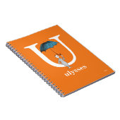 ABC von Dr. Seuss: Buchstabe U - Weiß | Name hinzu Notizblock (Rechte Seite)