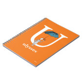 ABC von Dr. Seuss: Buchstabe U - Weiß | Name hinzu Notizblock (Linke Seite)