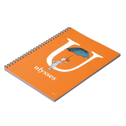 ABC von Dr. Seuss: Buchstabe U - Weiß | Name hinzu Notizblock (Linke Seite)