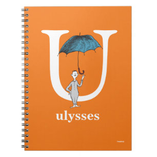 ABC von Dr. Seuss: Buchstabe U - Weiß Name hinzu Notizblock