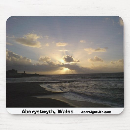 ABCD0012, Aberystwyth, Wales, - AberNightLife.com Mousepad (Vorne)