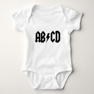 ABCD Baby-Bodysuit Baby Strampler